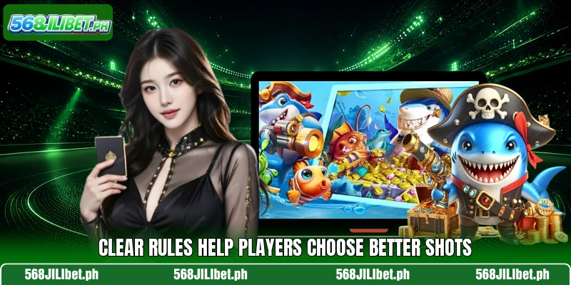 Clear rules help players choose better shots