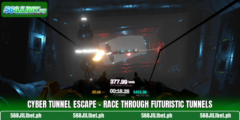 Cyber Tunnel Escape – Race Through Futuristic Tunnels