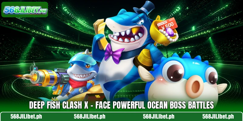 Deep Fish Clash X – Face Powerful Ocean Boss Battles