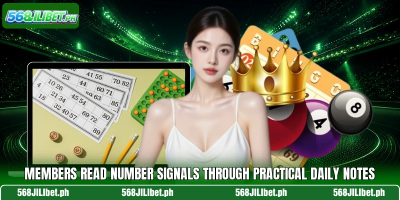 Members read number signals through practical daily notes
