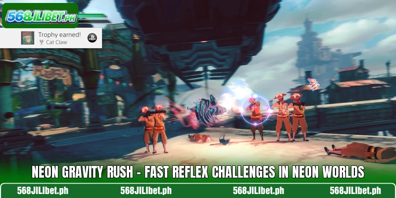 Neon Gravity Rush – Fast Reflex Challenges In Neon Worlds