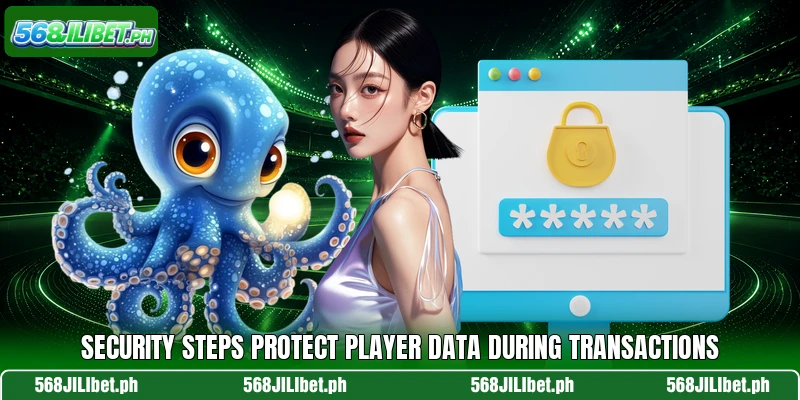 Security steps protect player data during transactions