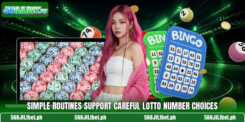 Simple routines support careful lotto number choices