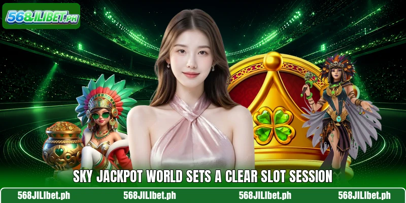 Sky Jackpot World sets a clear slot session